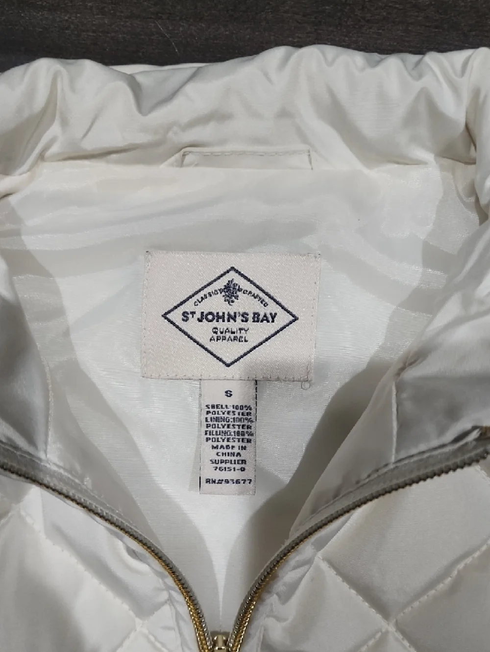 St. Johns Bay sleeveless quilted